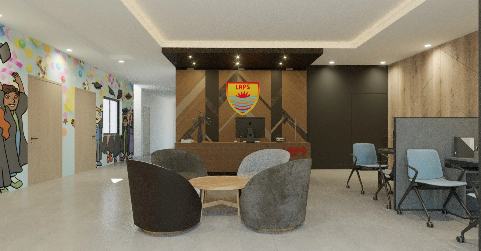LAPS Interior architectural case study by Auraxis Studio